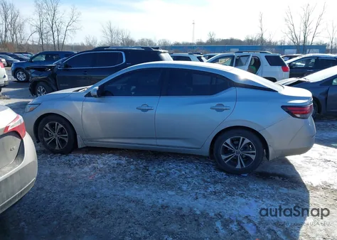 2021 Nissan Sentra Sv Xtronic Cvt z USA, uszkodzony, nr VIN 3N1AB8CV6MY290957